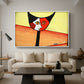 Picasso's Cat–El Gato - Floater Framed Canvas Print
