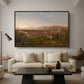 View of Florence from San Miniato, 1837 - Floater Framed Canvas Print