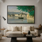 Geneva View of Part of the City, c. 1834-1835 - Floater Framed Canvas Print