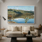 Thunderclouds on the Horizon, 1897 - Floater Framed Canvas Print