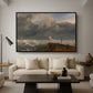Port Ruysdael, 1827 - Floater Framed Canvas Print