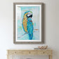 Island Parrot I - Premium Framed Print - Distressed Barnwood Frame - Ready to Hang