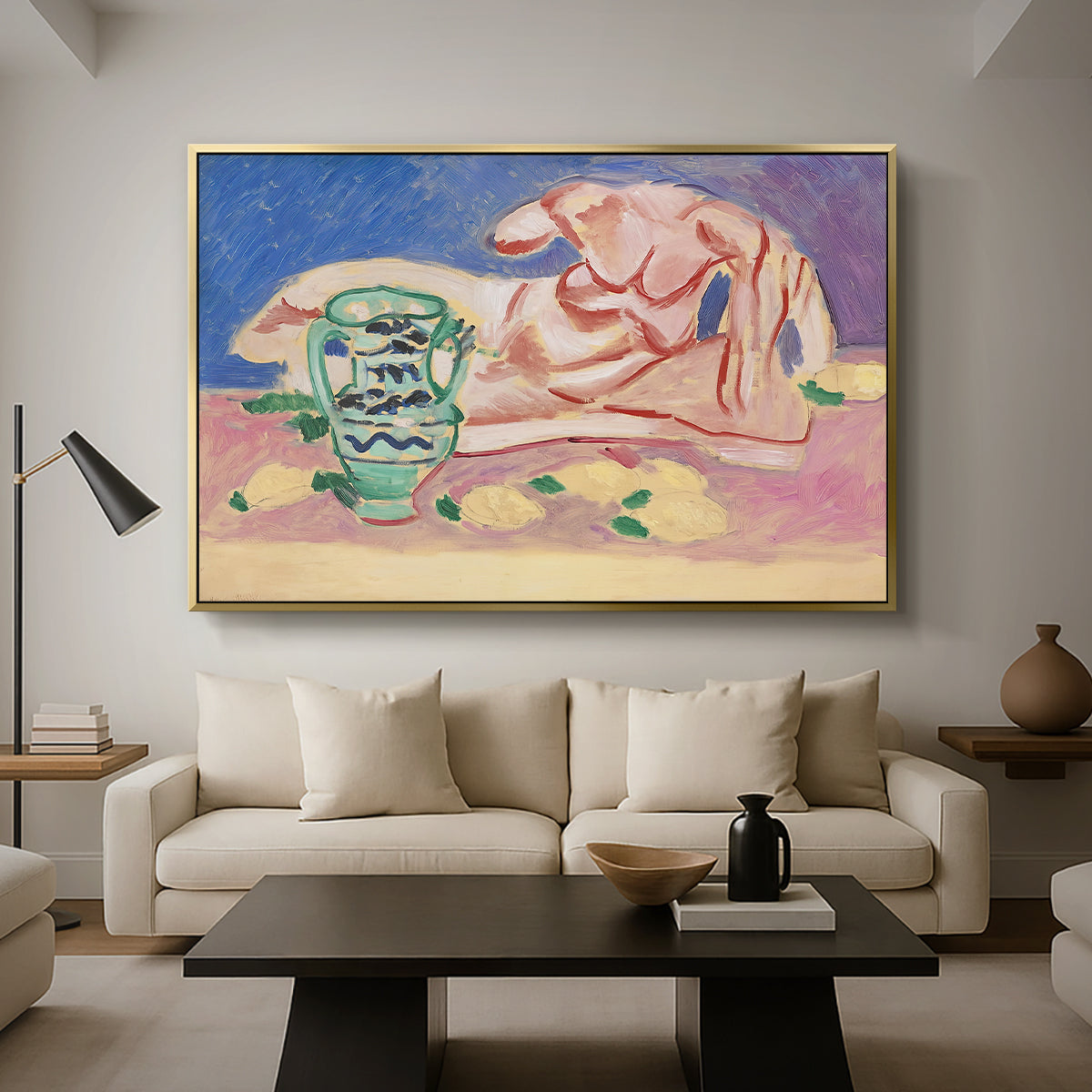Ilyssus from the Parthenon, 1908 - Floater Framed Canvas Print