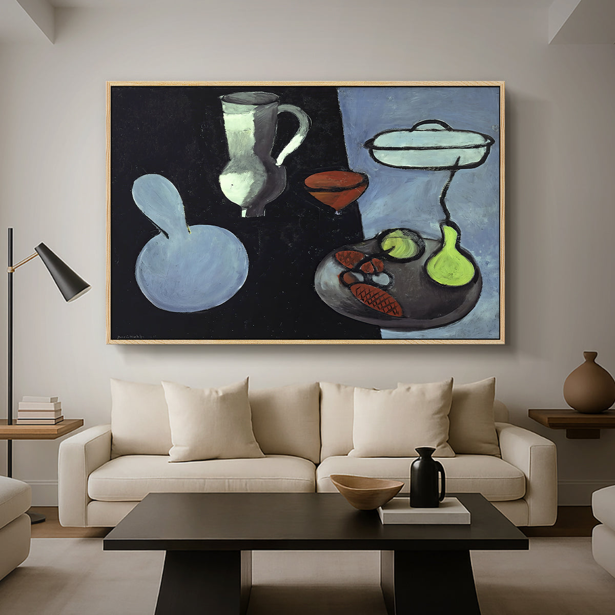 The Gourds (Les coloquintes), 1916 - Floater Framed Canvas Print
