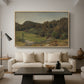 Landscape at Ljan, 1858 - Floater Framed Canvas Print