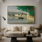 Geneva View of Part of the City, c. 1834-1835 - Floater Framed Canvas Print