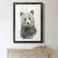 Forest Fur Baby Bear - Premium Framed Print - Distressed Barnwood Frame - Ready to Hang