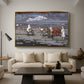 Country Road (Landstrasse), 1905 - Floater Framed Canvas Print