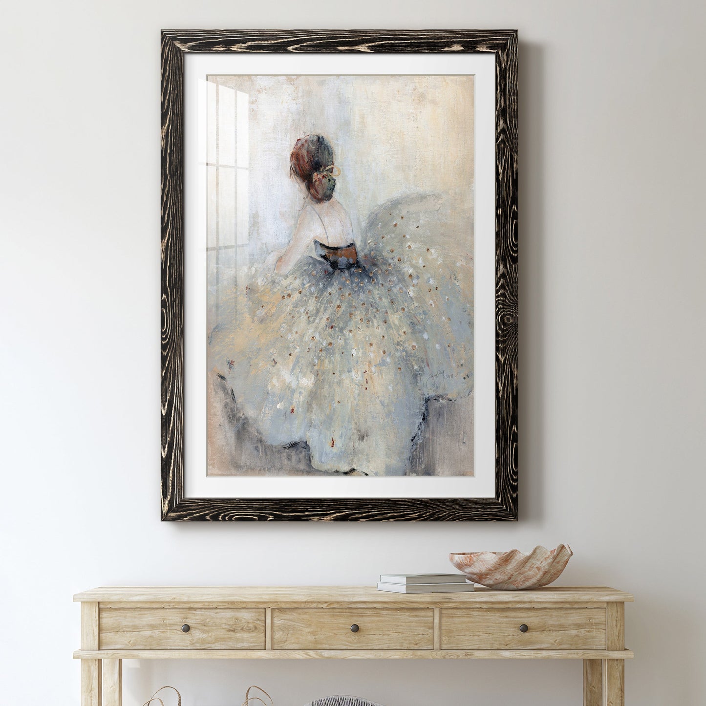 At A Glance - Premium Framed Print - Distressed Barnwood Frame - Ready to Hang