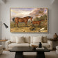 Portrait of Reformer, Blucher, Tory and Crib, Property of Rowland Alston, Esq., M.P., 1835 - Floater Framed Canvas Print