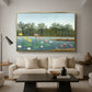The Flamingoes (Les Flamants), 1907 - Floater Framed Canvas Print