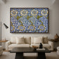 Kennet - Indigo/Gold, 1883 - Floater Framed Canvas Print
