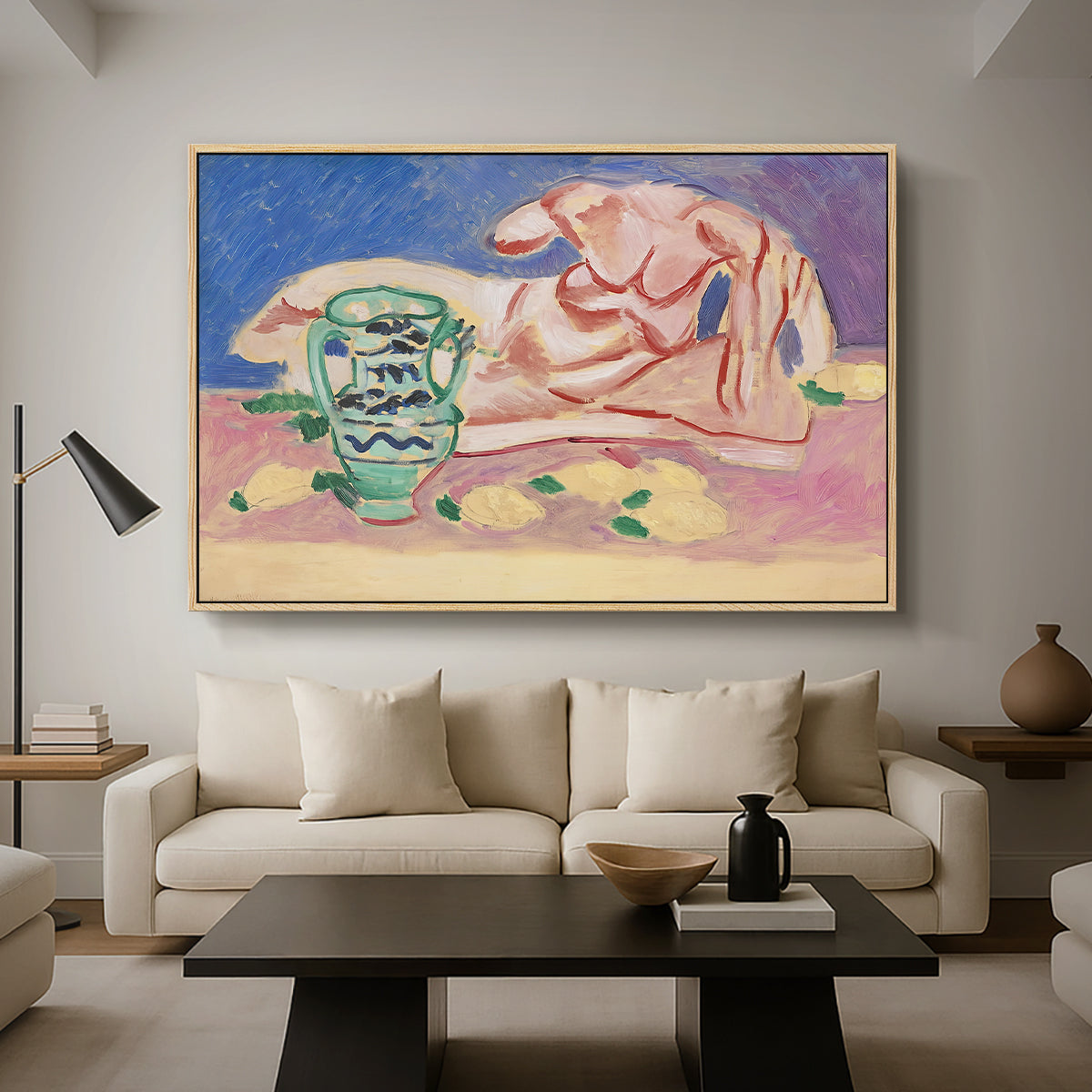 Ilyssus from the Parthenon, 1908 - Floater Framed Canvas Print