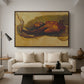 Man Struggling with a Boa Constrictor, c. 1803 - Floater Framed Canvas Print
