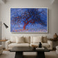 The Red Tree, 1909 - Floater Framed Canvas Print