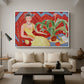 Michaella, 1943 - Floater Framed Canvas Print