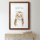 Dream Big Owl - Premium Framed Print - Distressed Barnwood Frame - Ready to Hang