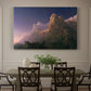 Canvas art print featuring a mythological figure chained within vast mountainous landscape, showcased as a statement wall artwork