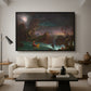 The Voyage of Life: Manhood, 1842 - Floater Framed Canvas Print