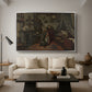 Interior, c. 1865-1870 - Floater Framed Canvas Print