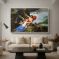 Venus and Adonis, 1632 - Floater Framed Canvas Print