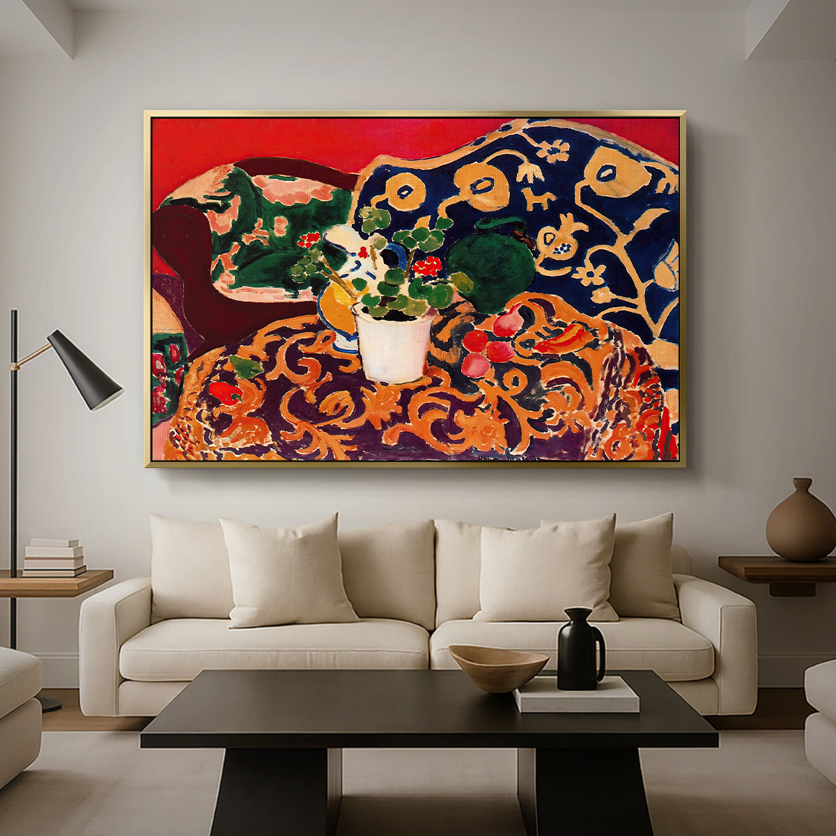 Spanish Still Life, c. 1910 - Floater Framed Canvas Print