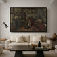 Interior, c. 1865-1870 - Floater Framed Canvas Print