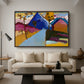 Kochel Straight Street, 1909 - Floater Framed Canvas Print