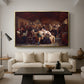 Funeral Feast, 1854 - Floater Framed Canvas Print