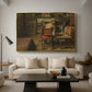 The Retoucher (The Restorer), 1876 - Floater Framed Canvas Print