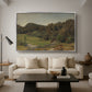 Landscape at Ljan, 1858 - Floater Framed Canvas Print