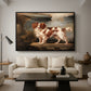 Portrait of Dash, a Favourite Spaniel, Property of Lady Frances Vane-Tempest, 1819 - Floater Framed Canvas Print