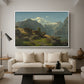 Balestrand, 1848 - Floater Framed Canvas Print