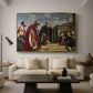 The Vendramin Family Venerating a Relic of the True Cross, c. 1540-1545 - Floater Framed Canvas Print