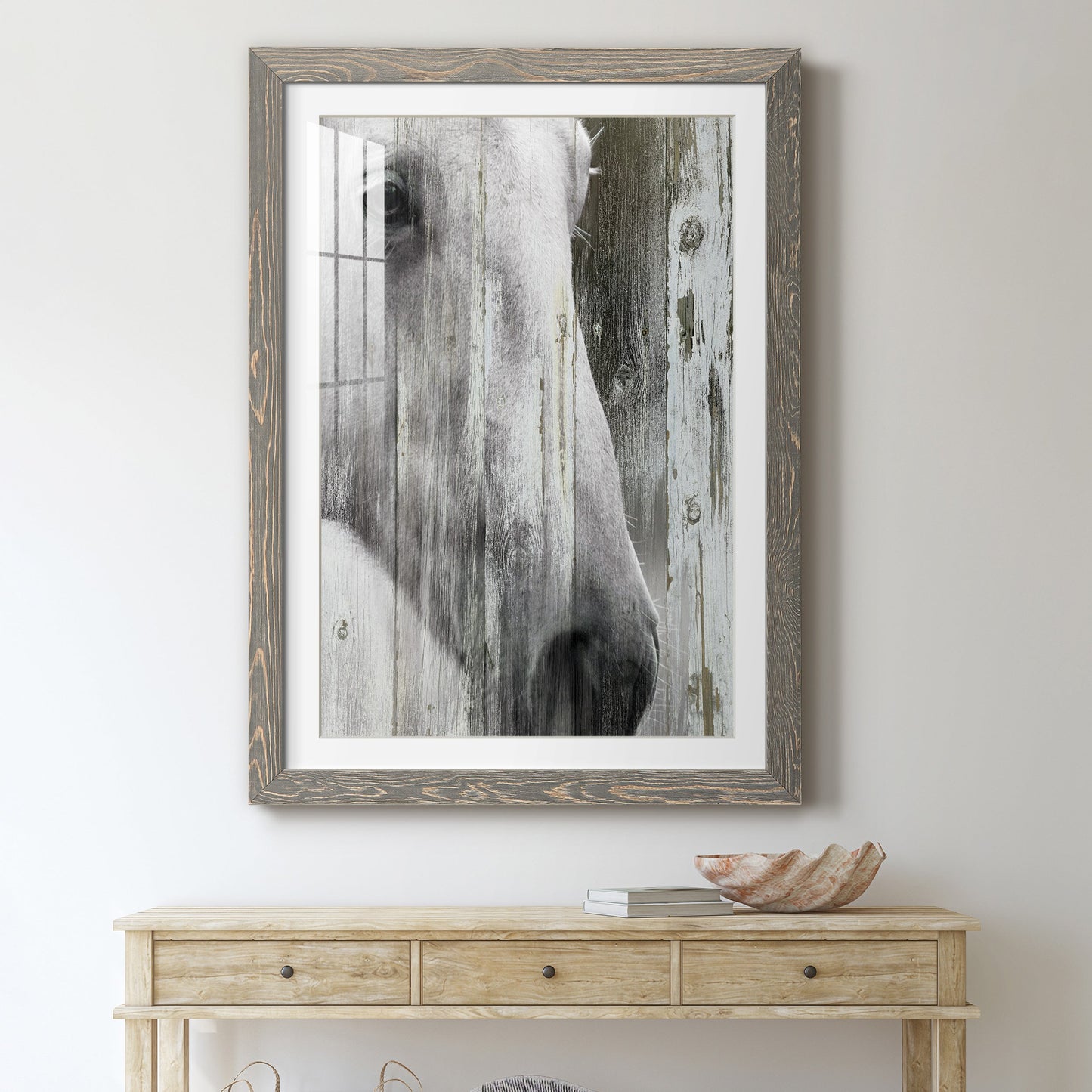 Contemplation - Premium Framed Print - Distressed Barnwood Frame - Ready to Hang