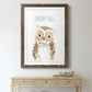 Dream Big Owl - Premium Framed Print - Distressed Barnwood Frame - Ready to Hang