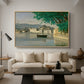 Geneva View of Part of the City, c. 1834-1835 - Floater Framed Canvas Print