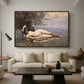 Bacchante by the Sea, 1865 - Floater Framed Canvas Print