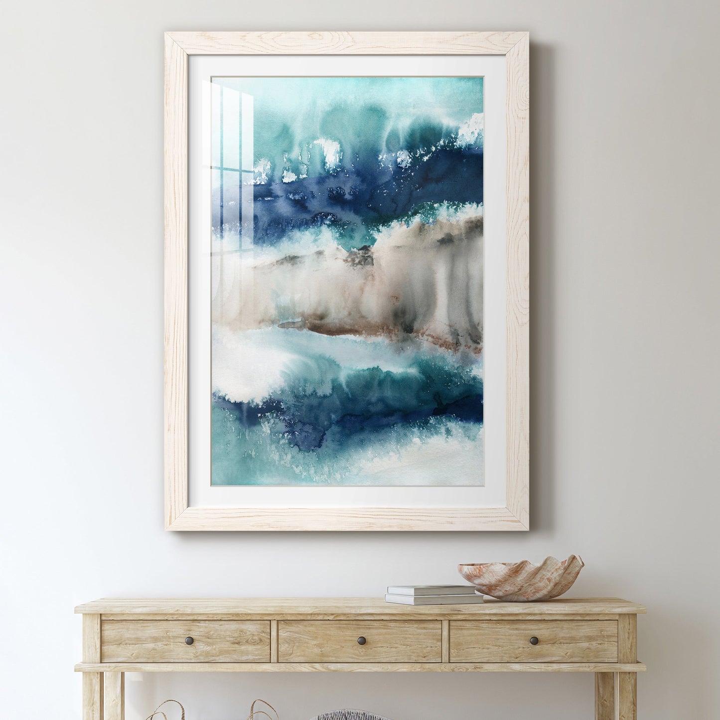 Shifting Sands - Premium Framed Print - Distressed Barnwood Frame - Ready to Hang