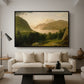 Hudson River Scene, 1857 - Floater Framed Canvas Print