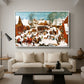 Massacre of the Innocents, c. 1565-1567 - Floater Framed Canvas Print