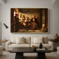 Neighbors (Naboer), 1855 - Floater Framed Canvas Print