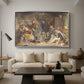 Highland Hospitality, 1832 - Floater Framed Canvas Print