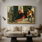 Madonna and Child with Saints Anthony of Padua and Roch, c. 1510 - Floater Framed Canvas Print