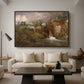 Parham Mill, Gillingham, 1826 - Floater Framed Canvas Print
