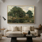 Forest of Fontainebleau, 1846 - Floater Framed Canvas Print