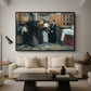 Kissing the Relic, 1893 - Floater Framed Canvas Print