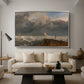 Port Ruysdael, 1827 - Floater Framed Canvas Print