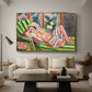 Odalisque Couchée Aux Magnolias, c. 1923 - Floater Framed Canvas Print