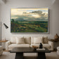 Civita Castellana, c. 1860s - Floater Framed Canvas Print